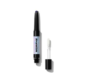 Mixed Signals Dual-Ended Cream & Liquid Shadow Stick - Flirtatious / Faithful