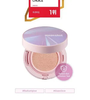 Moonshot Micro Glassyfit Cushion SPF50  PA**** 301 Honey 15g