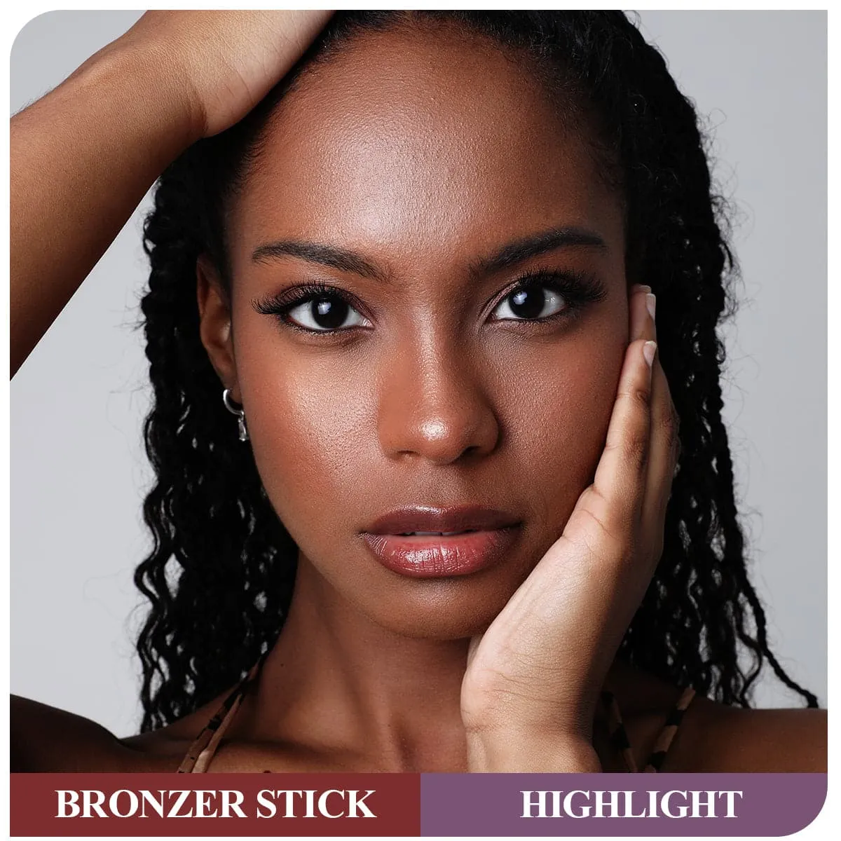 Multi Makeup Stick(2pcs)-Higlighter & Contour Stick