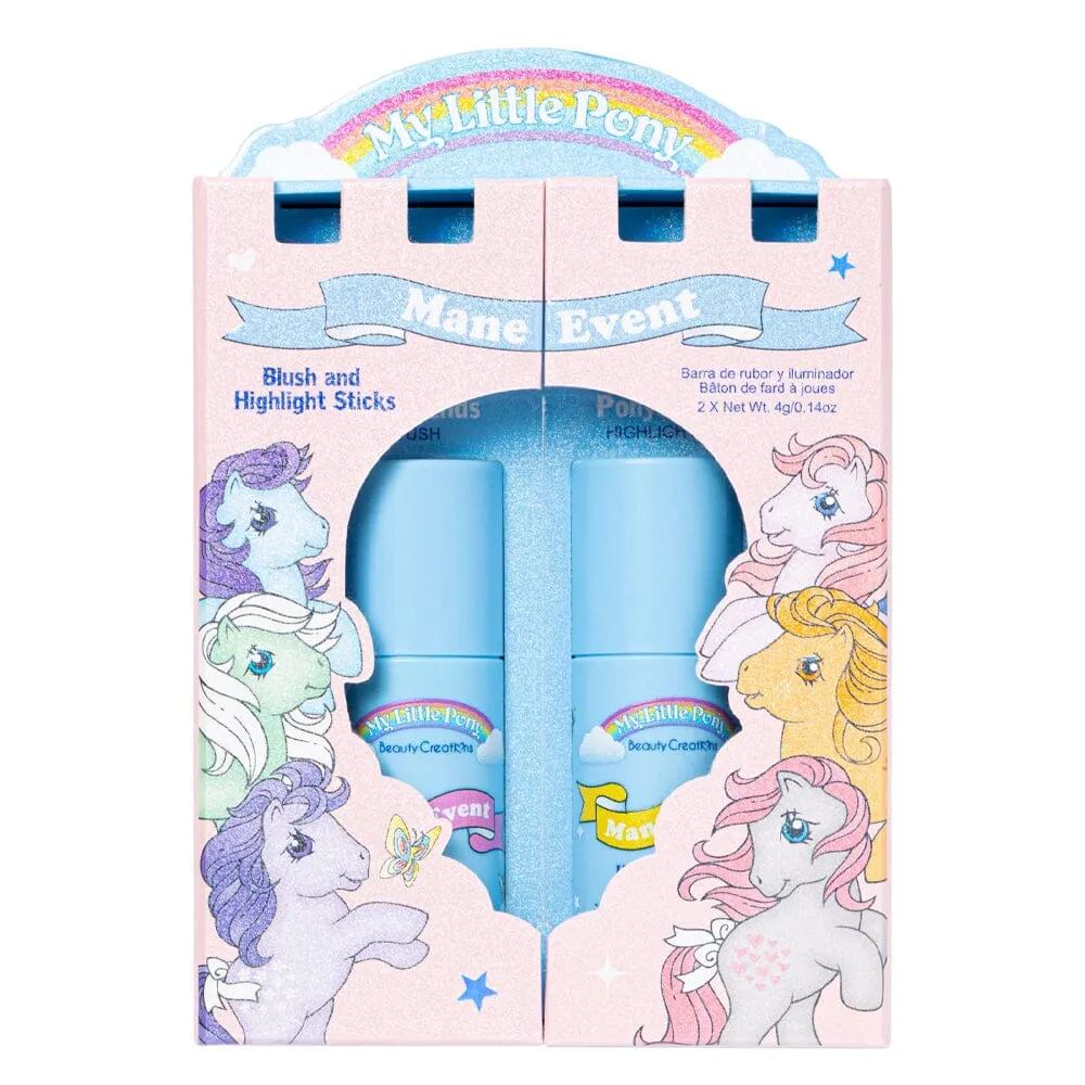 MY LITTLE PONY "MANE EVENT BLUSH & HIGHLIGHT STICK" SET (1 unit)