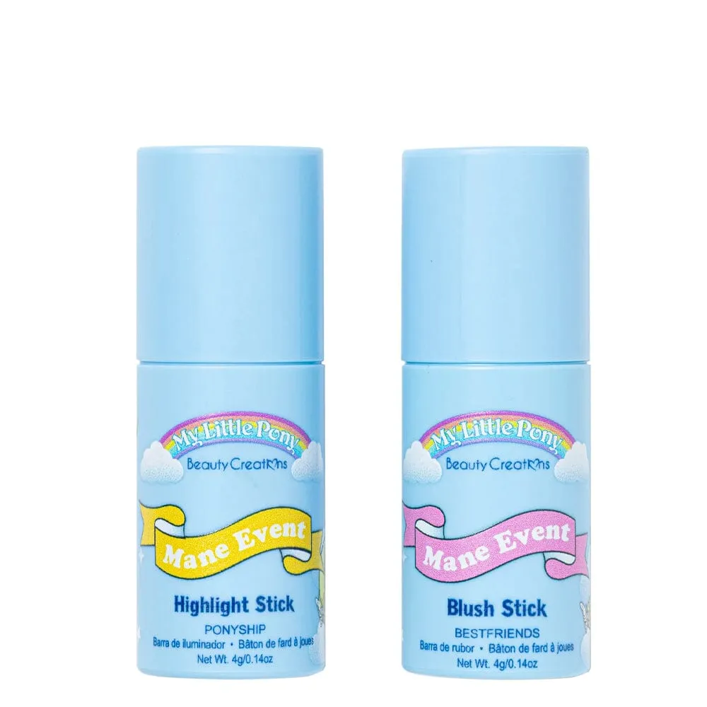 MY LITTLE PONY "MANE EVENT BLUSH & HIGHLIGHT STICK" SET (1 unit)