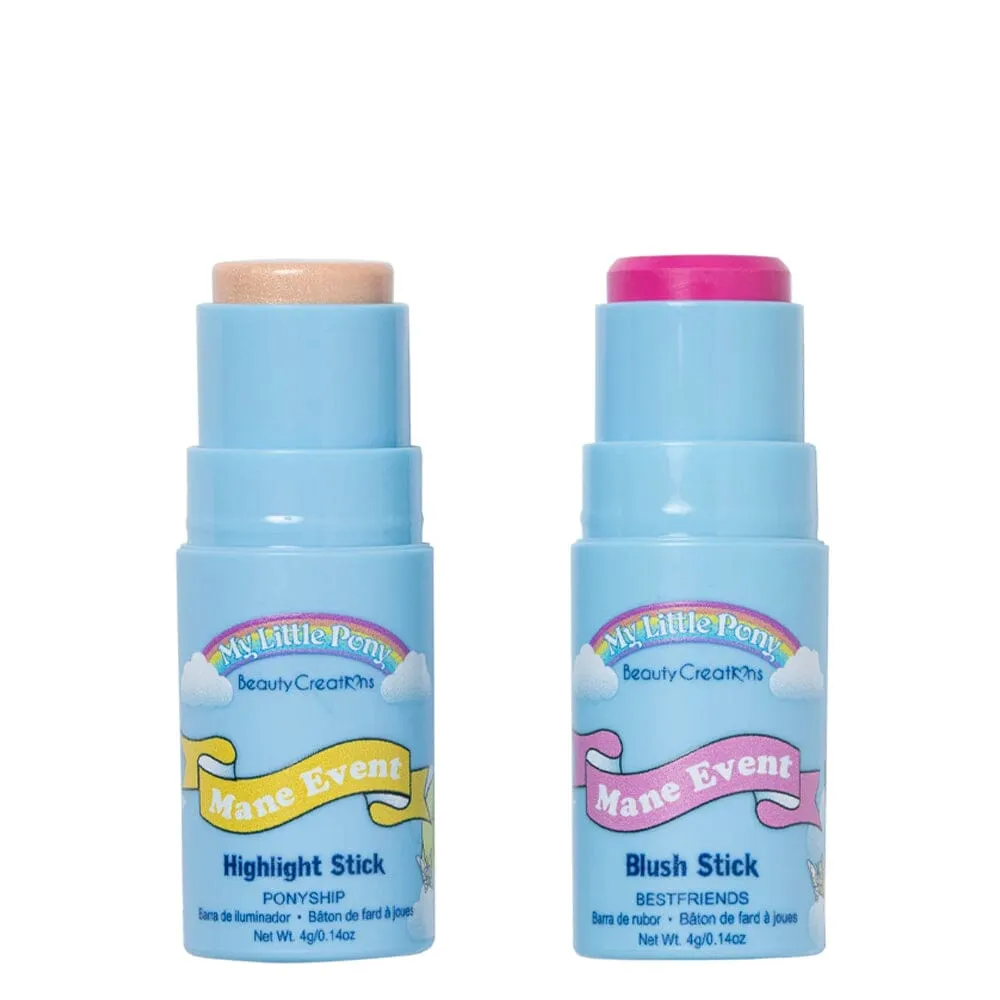 MY LITTLE PONY "MANE EVENT BLUSH & HIGHLIGHT STICK" SET (1 unit)