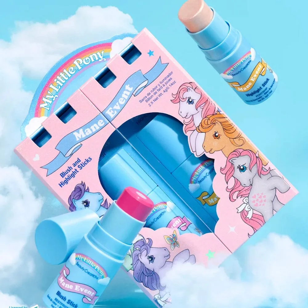 MY LITTLE PONY "MANE EVENT BLUSH & HIGHLIGHT STICK" SET (1 unit)
