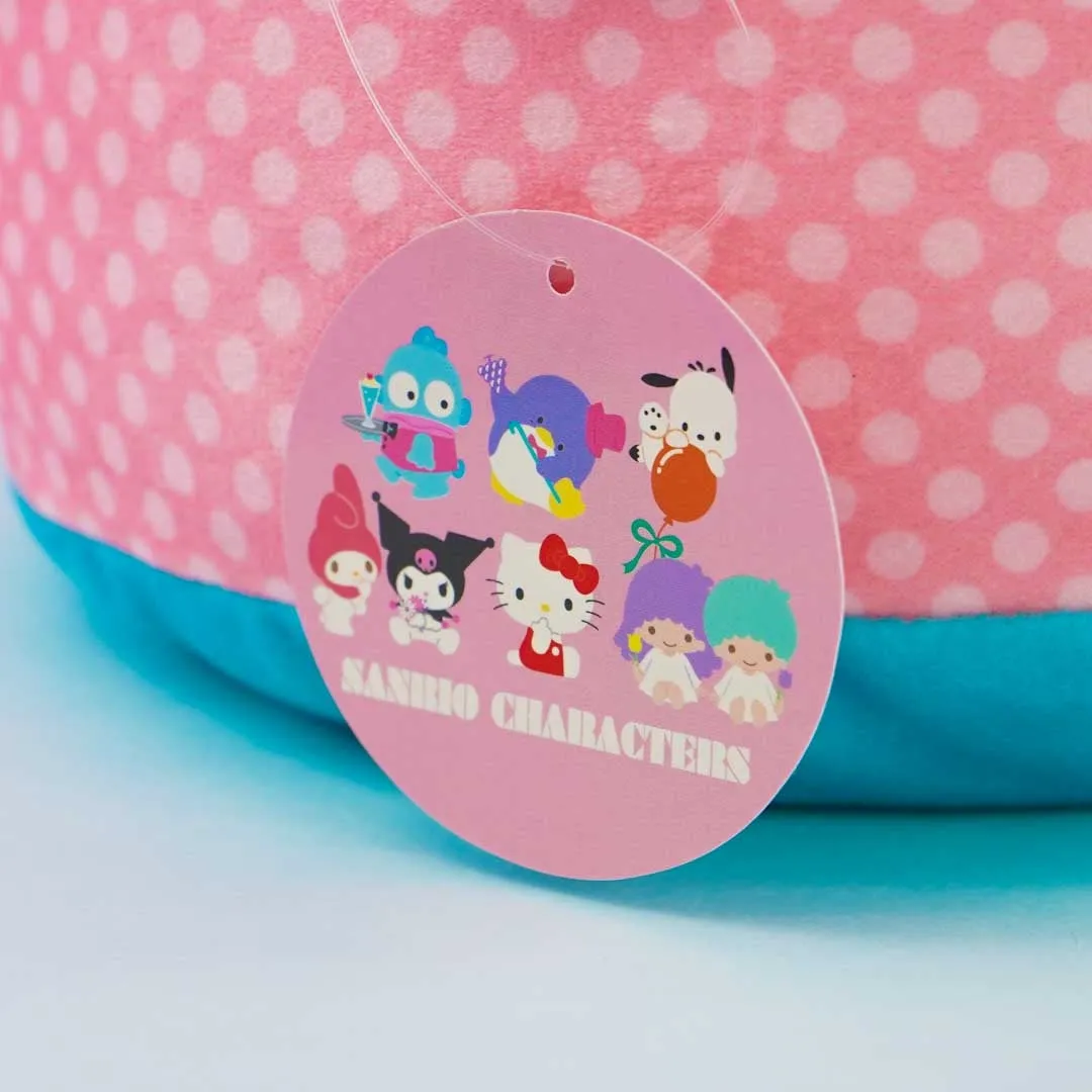 My Melody Mushroom Puff Round Cushion