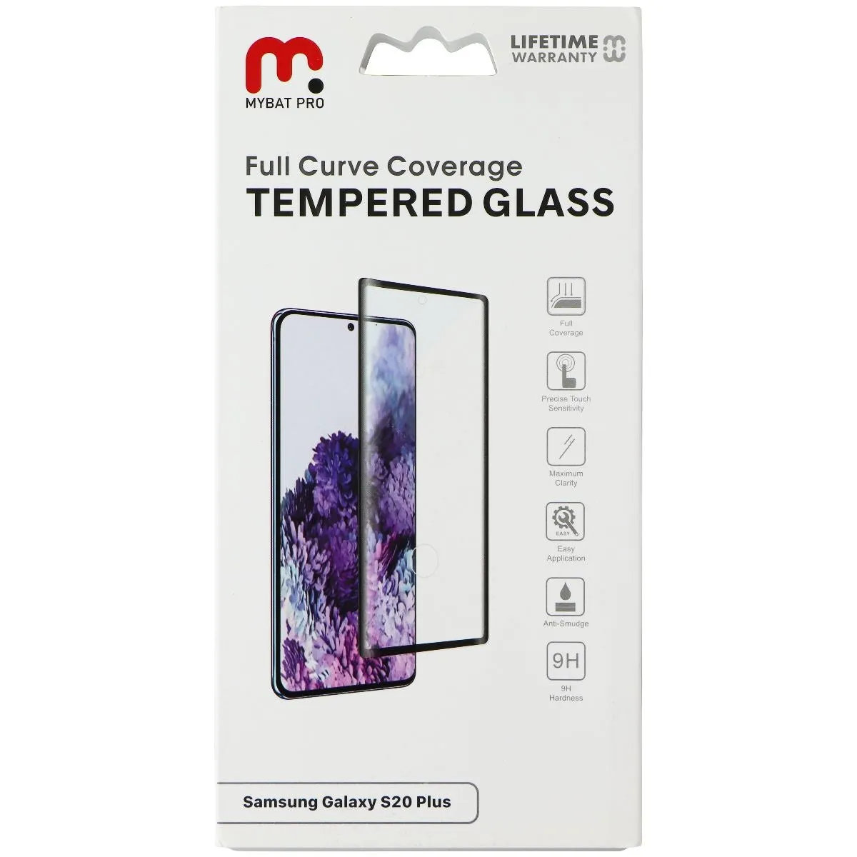 MyBat Pro Full Curve Coverage Tempered Glass for Samsung Galaxy (S20 )