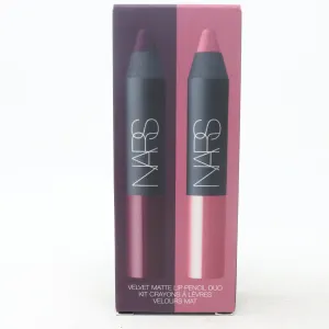 Nars Velvet Matte Lip Pencil Duo Train Bleu/Intriguing / New With Box