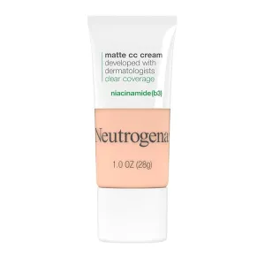 Neutrogena - Clear Coverage Flawless Matte CC Cream - Niacinamide - 28g