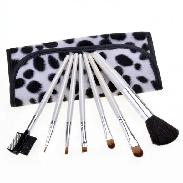 New Professional Makeup Cosmetic Brush Tool Set Eyebrow Brush Eye Shadow Brush   Portable Kit Pouch
