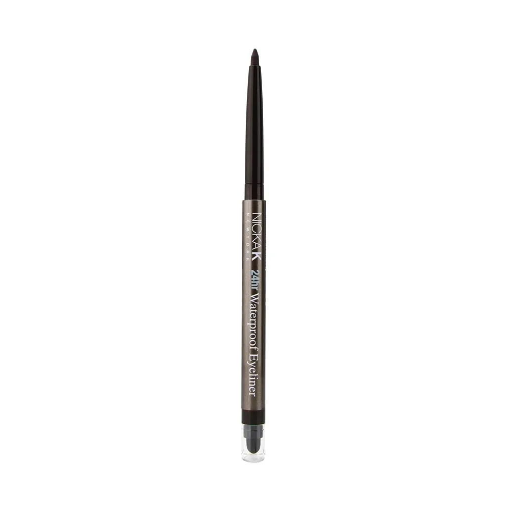 NICKA K 24Hr Waterproof Eyeliner - Dark Brown #41
