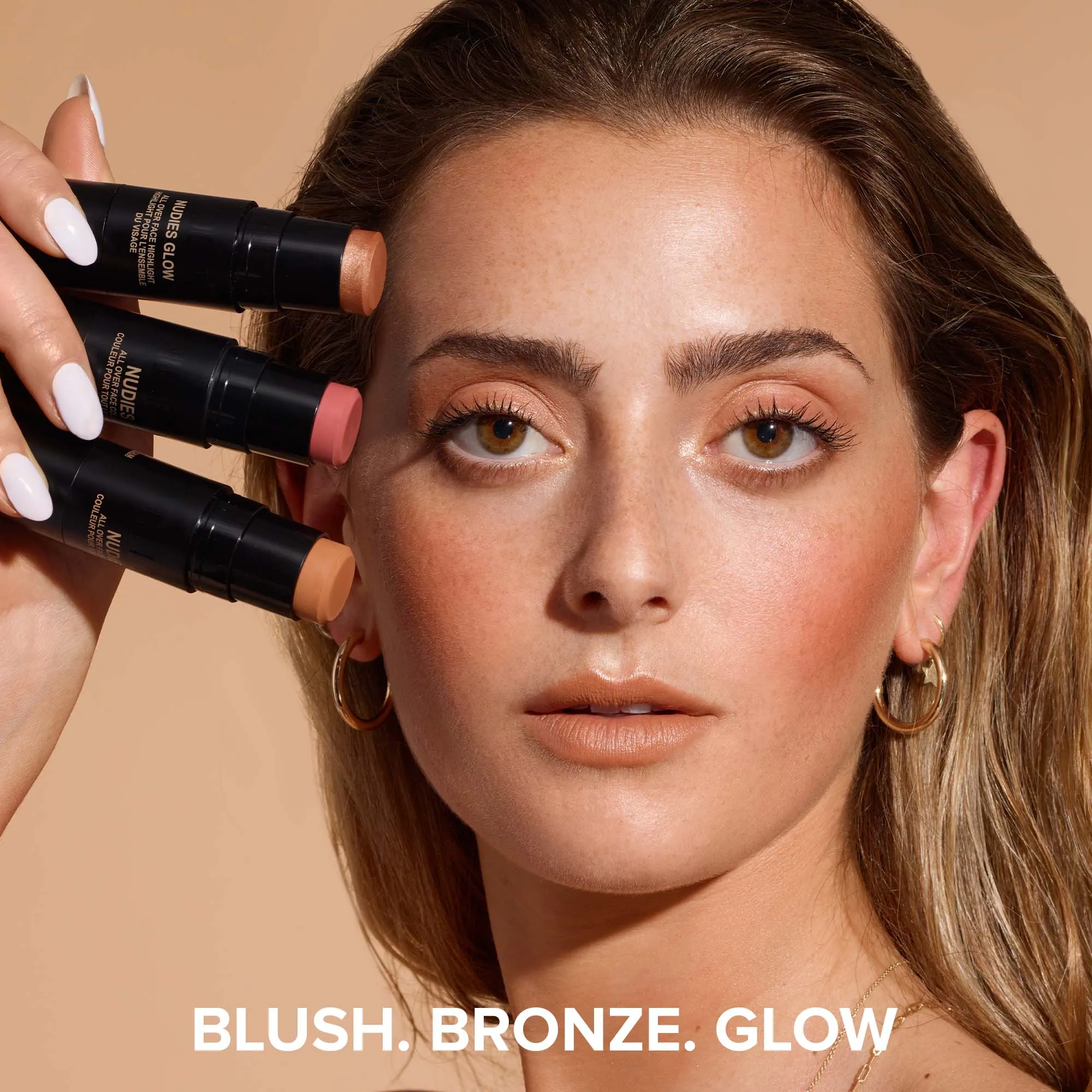 Nudies Blush Stick - Sunkissed Pink