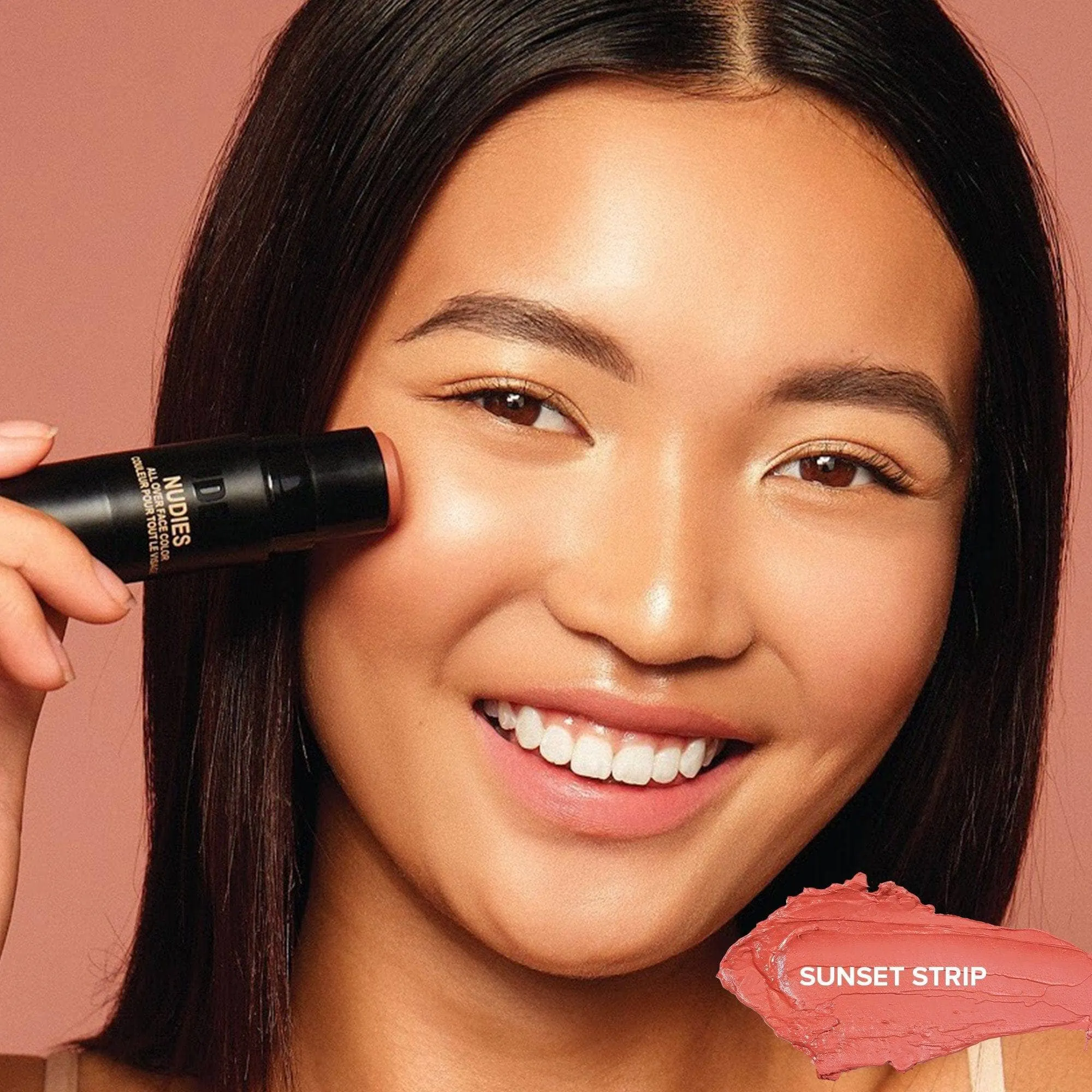 Nudies Blush Stick - Sunkissed Pink