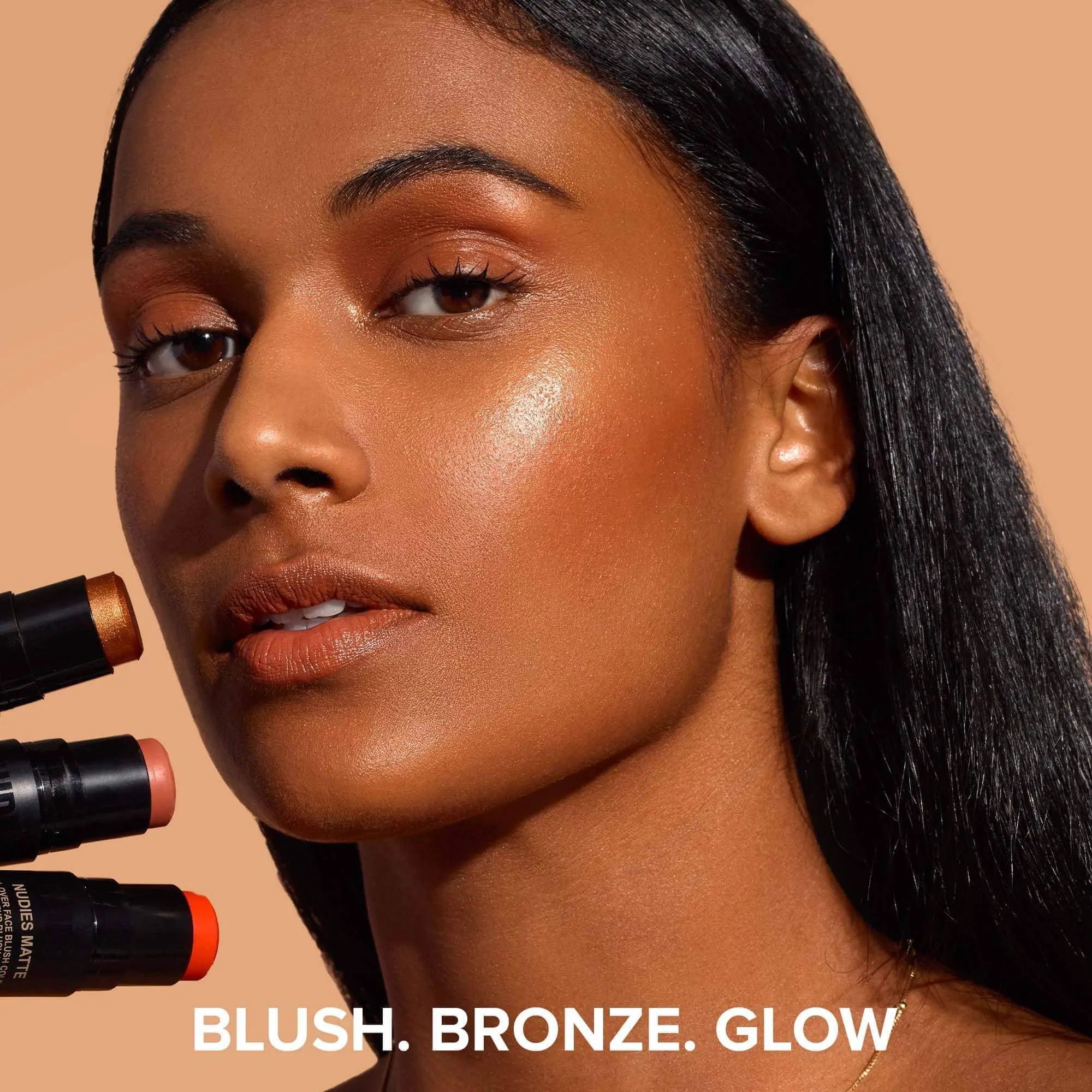 Nudies Blush Stick - Sunkissed Pink