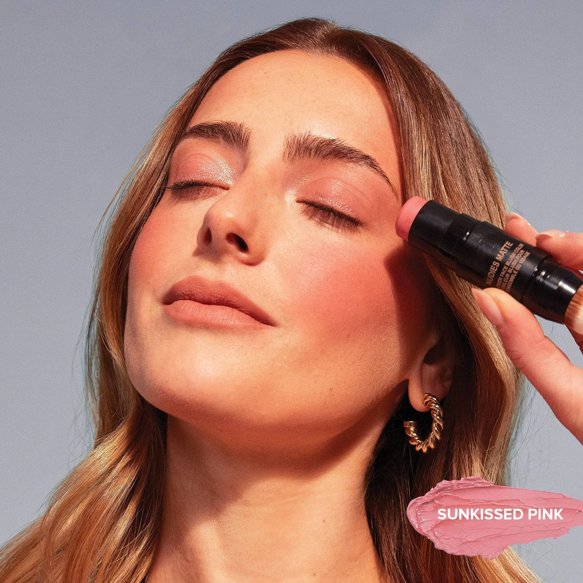 Nudies Blush Stick - Sunkissed Pink