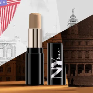 NY Bae Castor Oil Infused Foundation Concealer Colour Corrector Stick, For Fair - Wheatish Skin, Hiding in City Hall - The Beige Secret Treasures 3 (4.8 g)