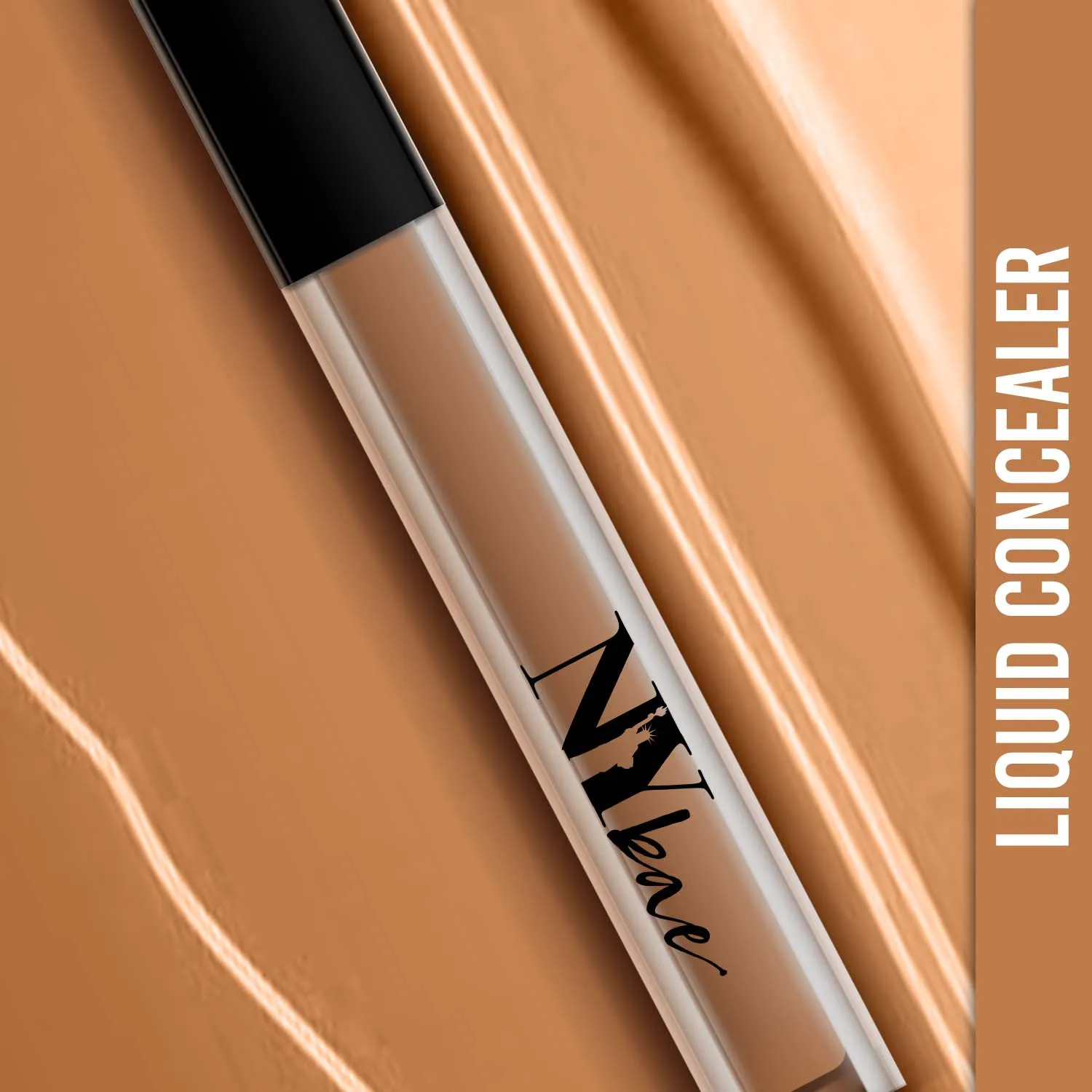 NY Bae Conceal & Conquer Liquid Concealer - Cocoa Powder 07 (4 ml) | Dusky Skin | Hides Imperfections | Full Coverage | Long Wear | Water Resistant