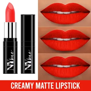 NY Bae Lipstick  Creamy Matte  Orange - Central Park After Dark 8