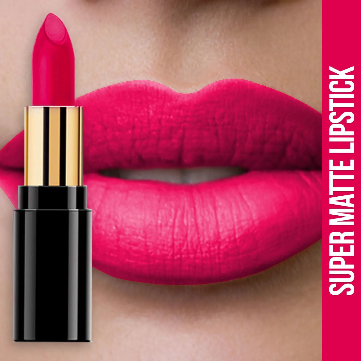 NY Bae Super Matte Lipstick, Pink - Savage Salma 5