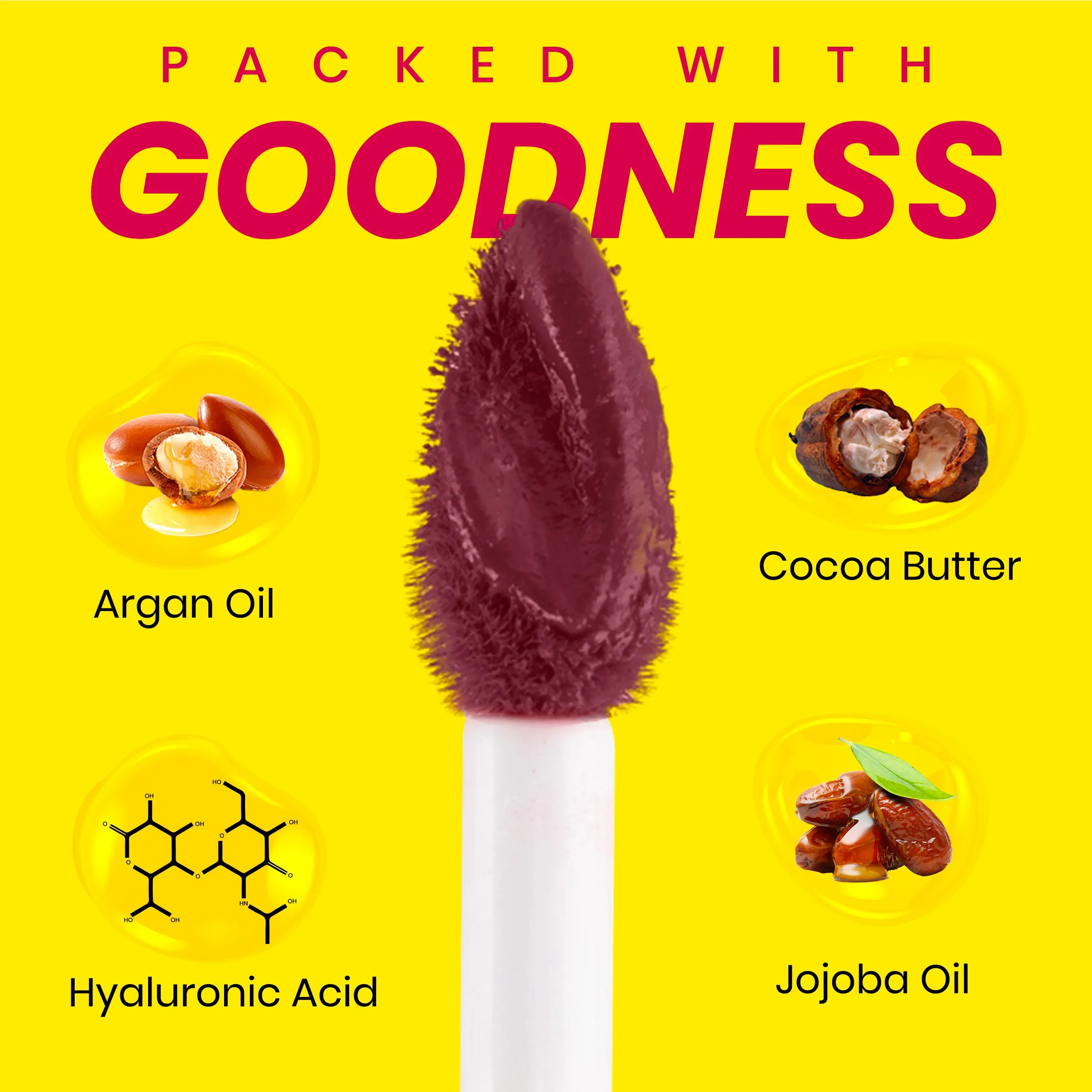 NY Bae Velvet Mousse Liquid Lipstick - Sexy Sangria 04 (6.5ml) | Velvet Matte Finish | Transferproof | Smudgeproof | Ultra Light | Smooth | Moisturising Wine Lipstick
