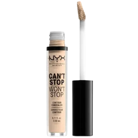 NYX Prof. Makeup Can't Stop Won't Stop Contour Concealer - Light Ivory