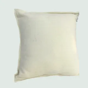 Off-White Simple Cushion Cover | 100% Organic Wool
