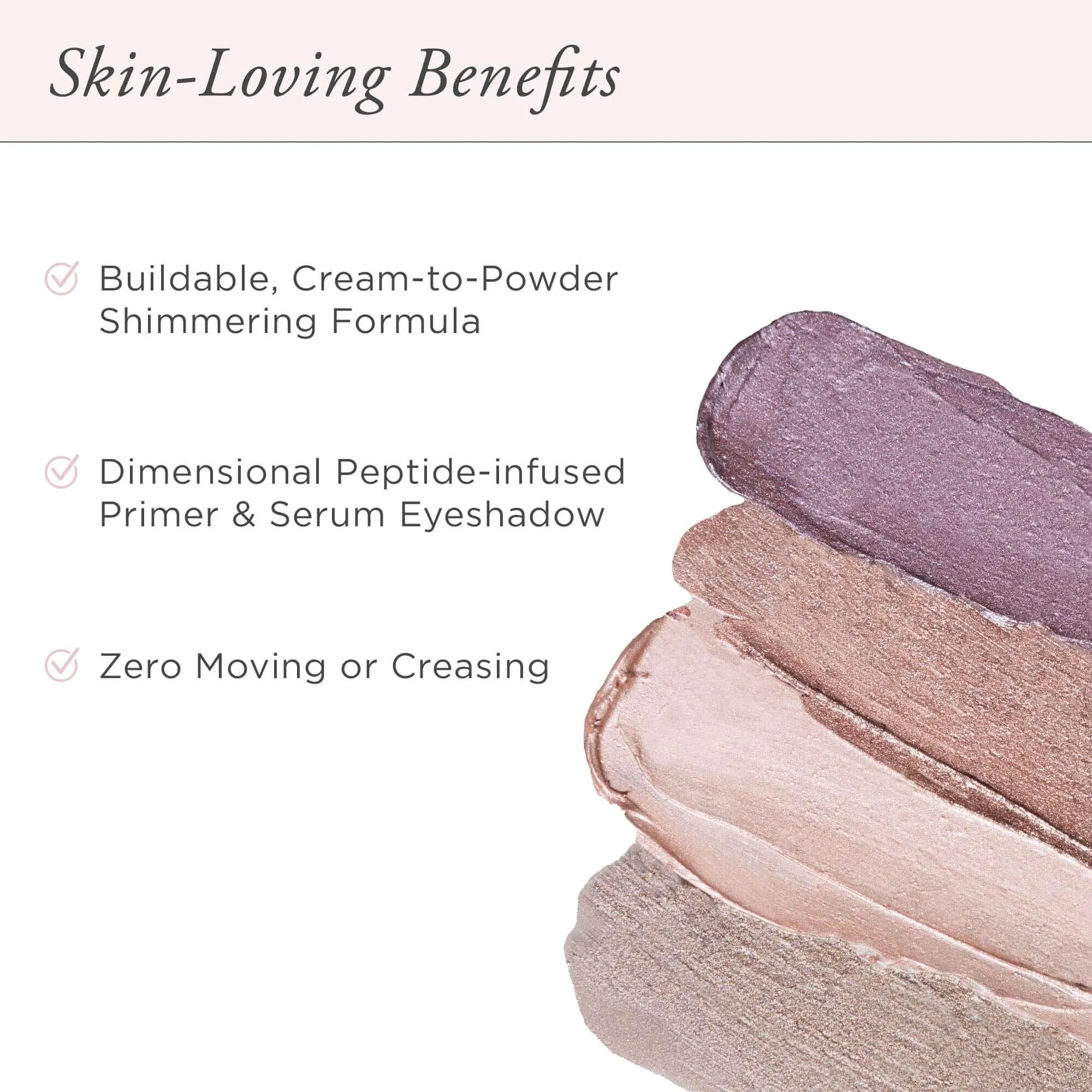 On Point Tint Creamy Eyeshadow & Primer with Peptides