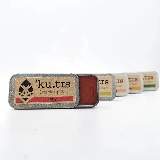 Organic Rose Scented & Tinted Lip Balm