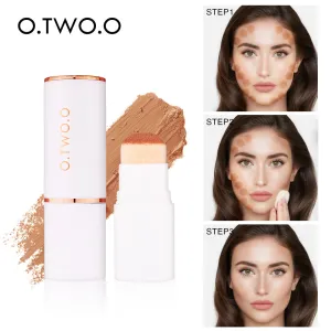 O.TWO.O Air Cushion Concealer Stick Full Cover Contour Face Makeup Lasting Foundation Base Hide Blemish Pores Bronzer Cosmetic