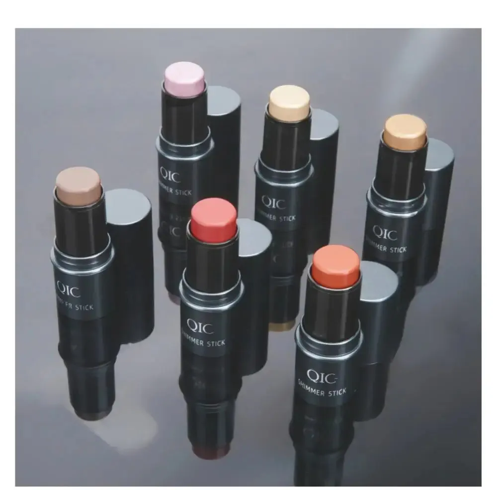 Pack of 6 Highlighter Bronzers Stick Face Blush Bar Cheek Rouge Face Concealer Contouring Highlight Shadow Blush Stick Makeup Cosmetics