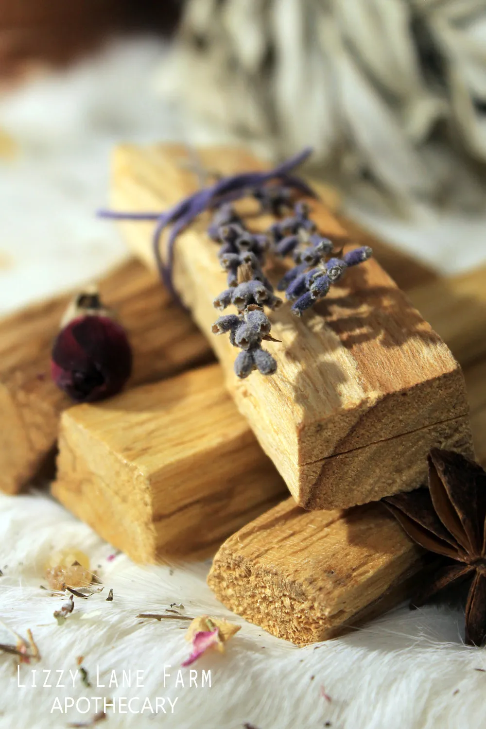 Palo Santo Sticks- for Clearing, Peaceful Vibrations, Banishing Negativity. Provides Spiritual Protection,Brings Good Luck, Witchcraft and Wicca Supply