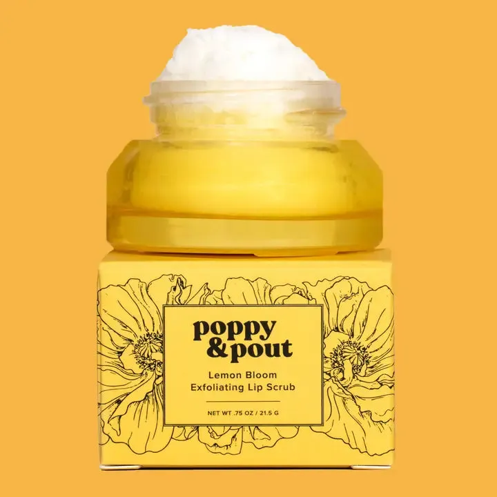 P&P Lemon Bloom Lip Scrub