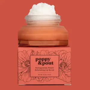 P&P Pomegranate Peach Lip Scrub
