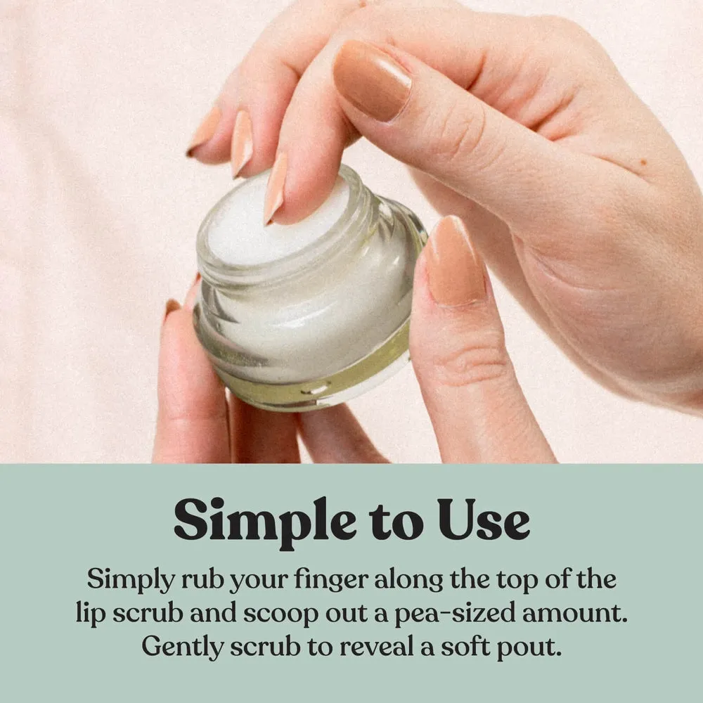 P&P Pomegranate Peach Lip Scrub