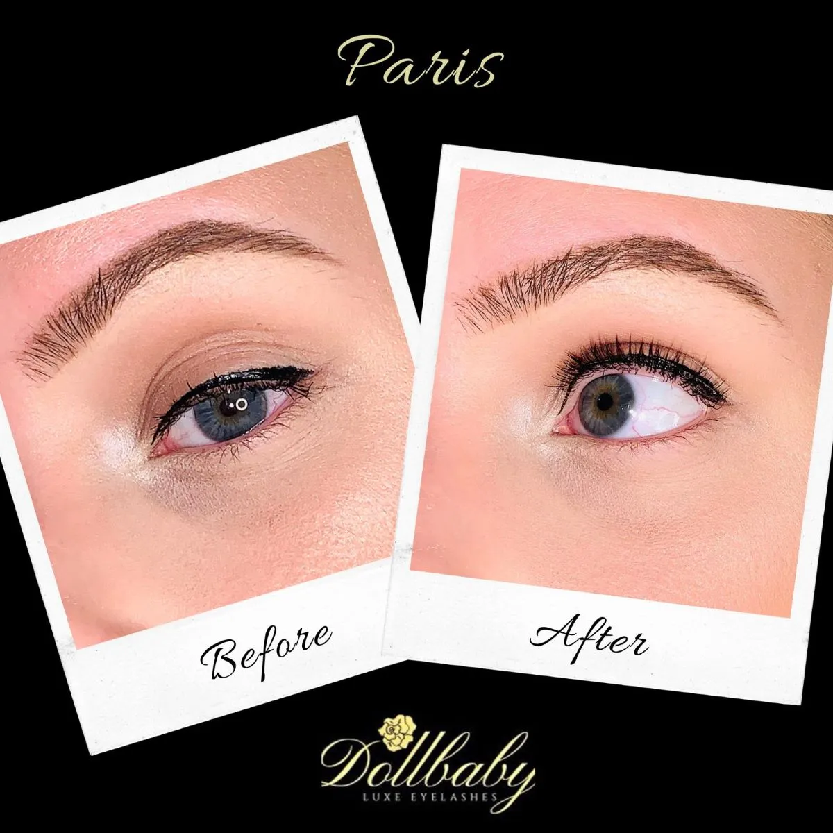 Paris Natural Magnetic Lashes & Liner Set