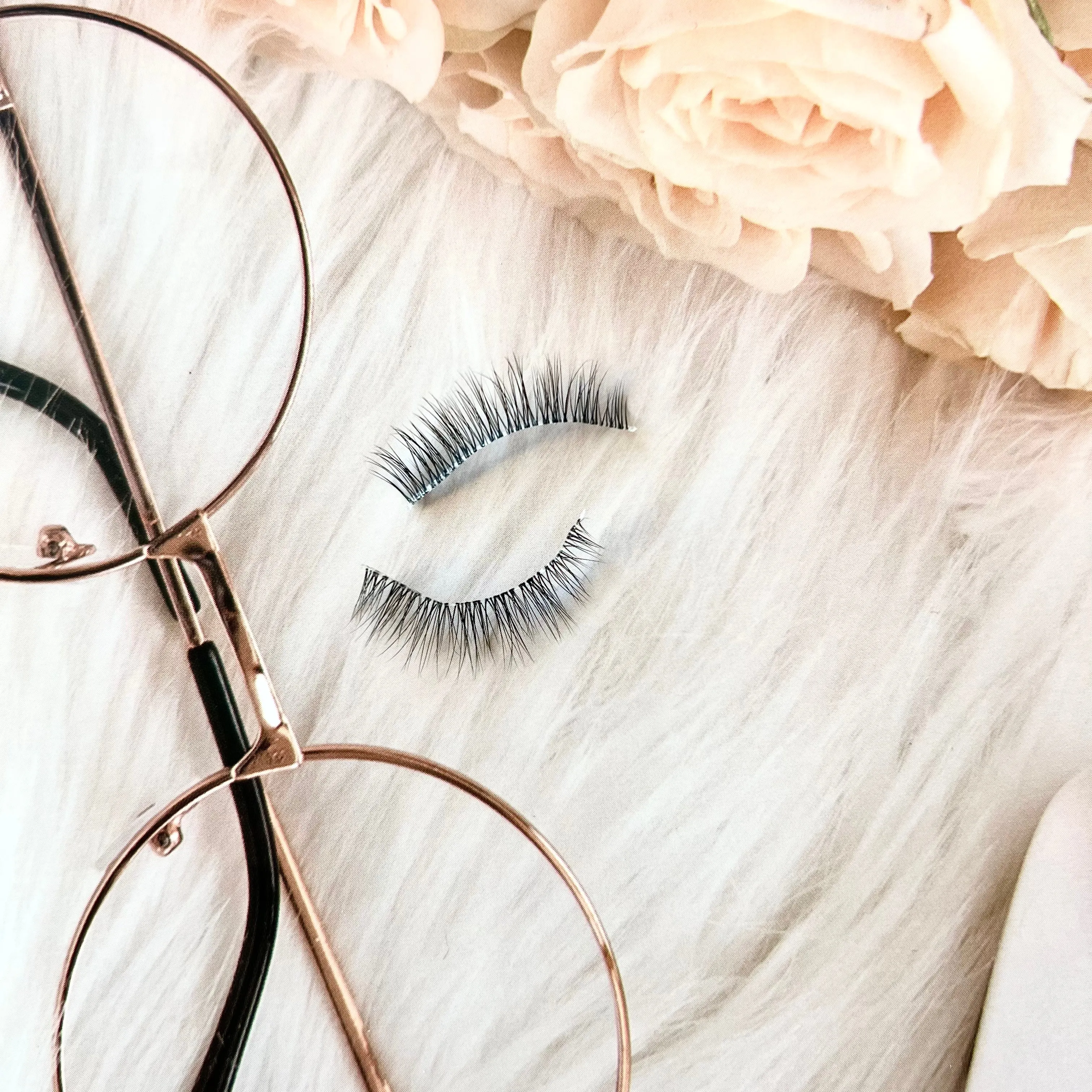 'Paris' Strip Eyelashes (Non-Magnetic) - Most Light & Natural