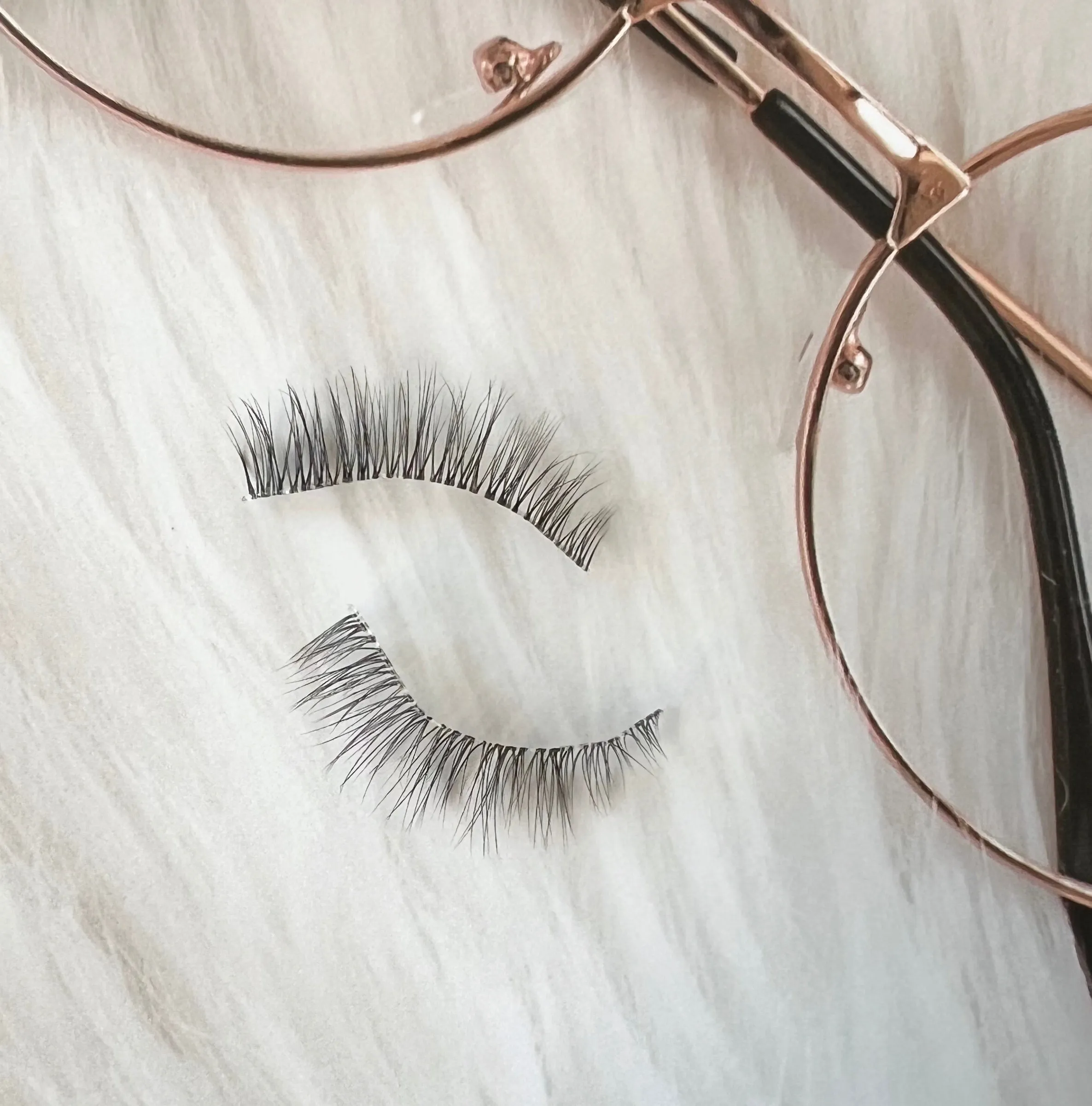 'Paris' Strip Eyelashes (Non-Magnetic) - Most Light & Natural