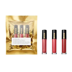 Pat McGrath Labs Mini Lip Gloss Trio Red Opulence