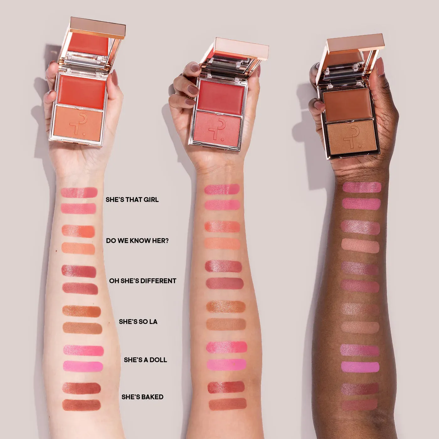 Patrick Ta - Major Headlines Double Take Cream, Powder Blush Duo - She's That Girl