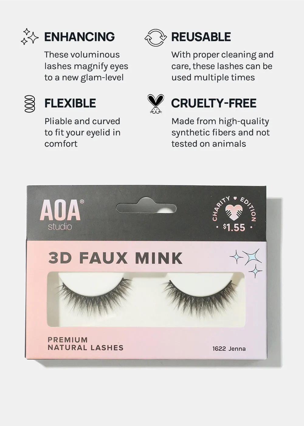 Paw Paw: 3D Faux Mink Lashes - Jenna