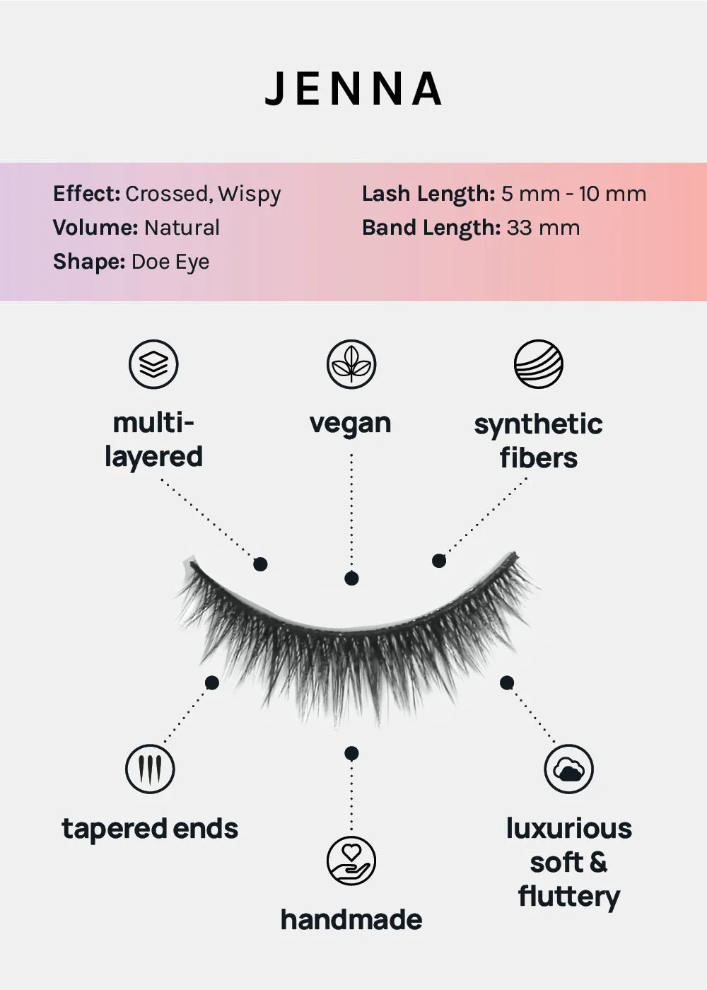 Paw Paw: 3D Faux Mink Lashes - Jenna