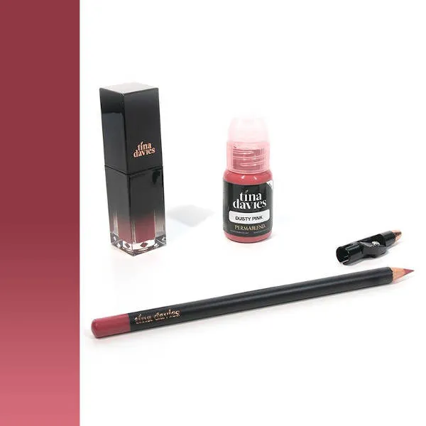 Perma Blend Tina Davies Lip Trio Dusty Pink Pigment