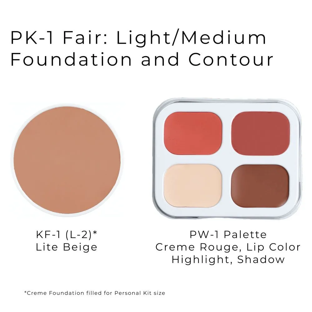 Personal Makeup Kit (Fair Tones) by Ben Nye