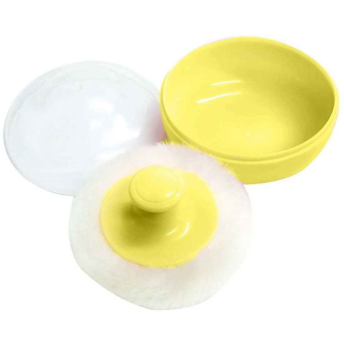 Pigeon Powder Case w/Puff - Yellow