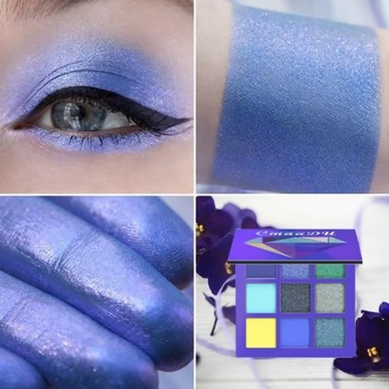 Pigmented Eyeshadow Shimmer Palette