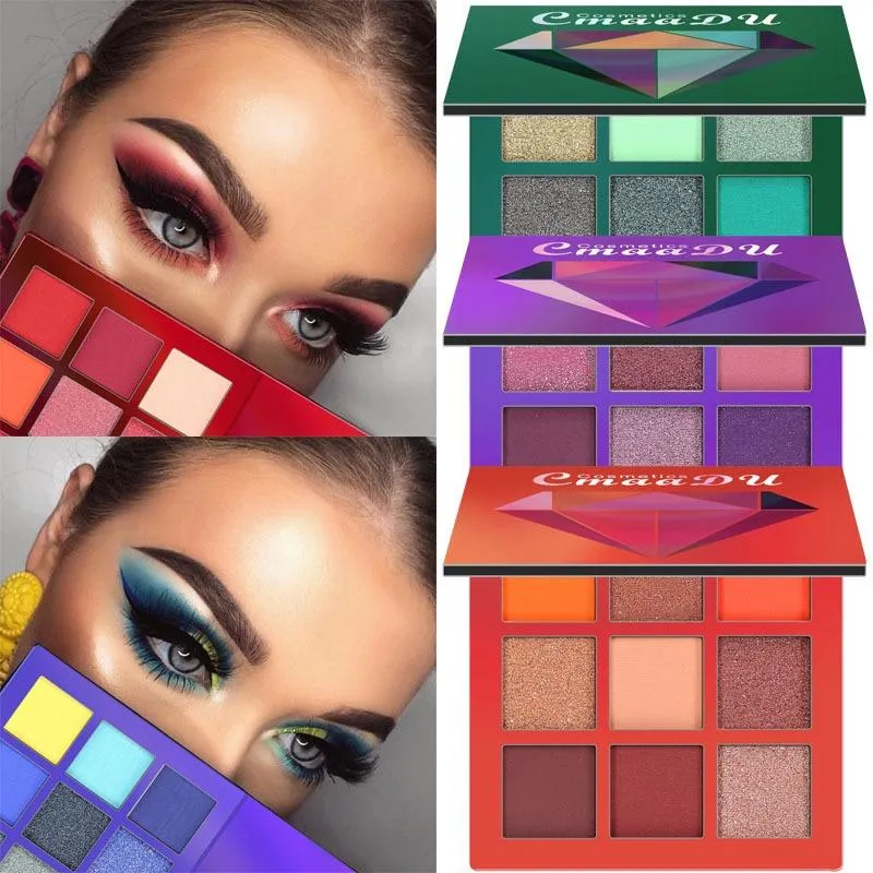 Pigmented Eyeshadow Shimmer Palette