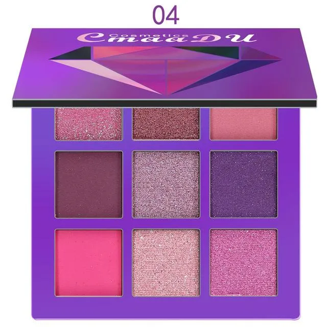 Pigmented Eyeshadow Shimmer Palette