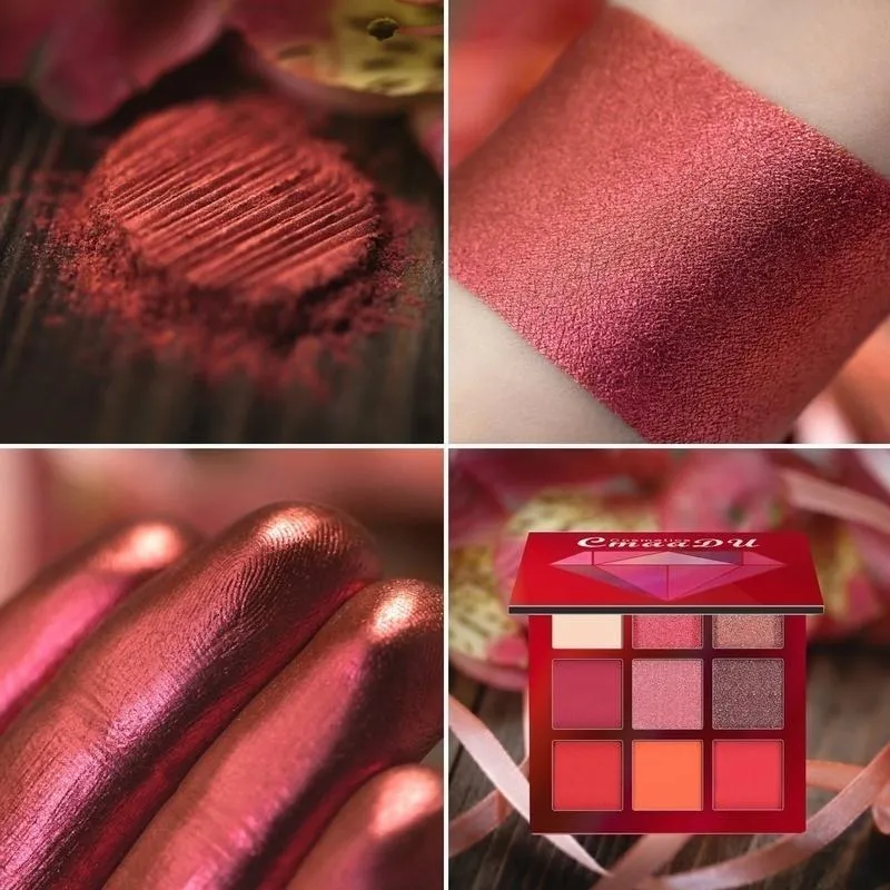 Pigmented Eyeshadow Shimmer Palette
