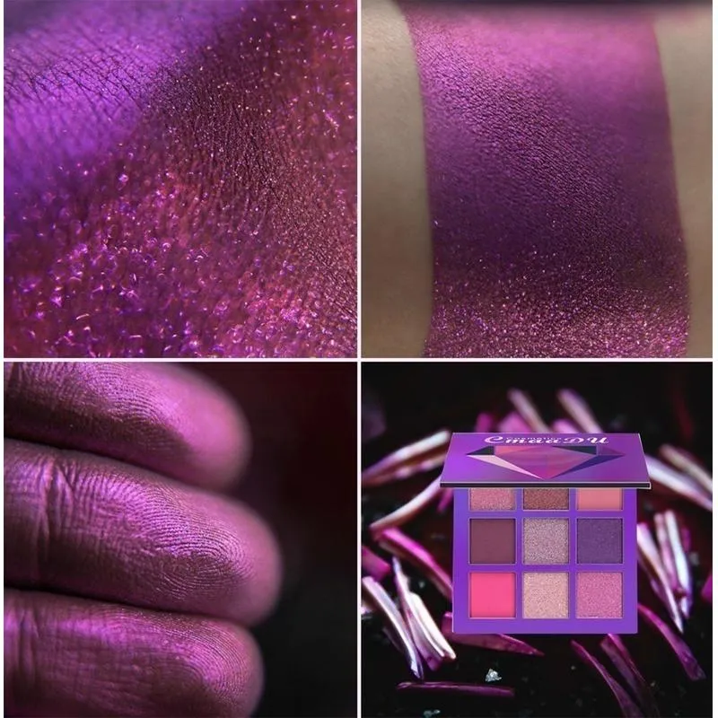 Pigmented Eyeshadow Shimmer Palette