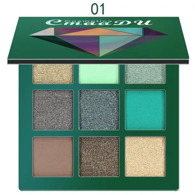 Pigmented Eyeshadow Shimmer Palette