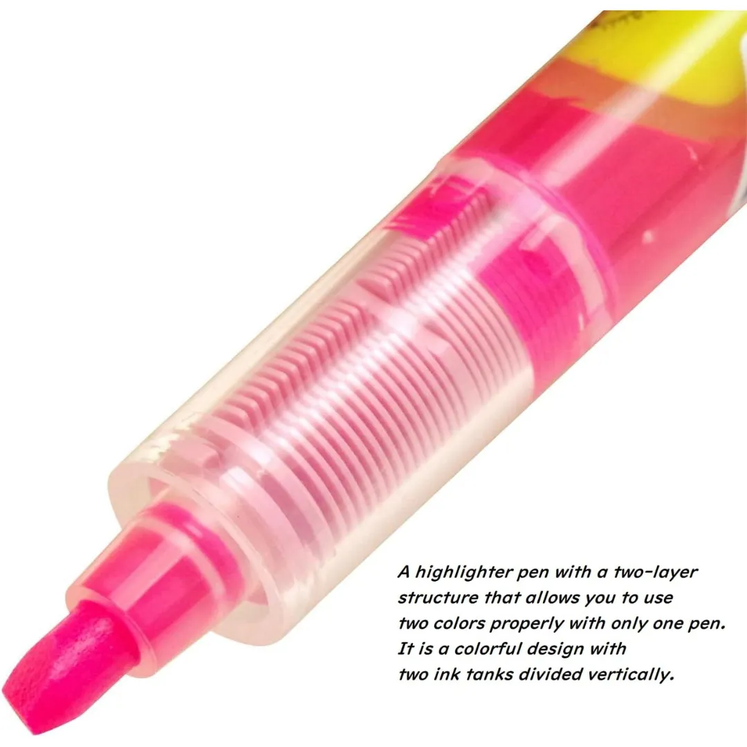 Pilot Spotliter VW 2 Color Double-Sided Highlighter Pen