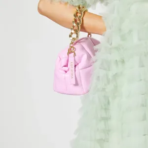 Pink Quilted Makeup Clutch Bag - The BABEE